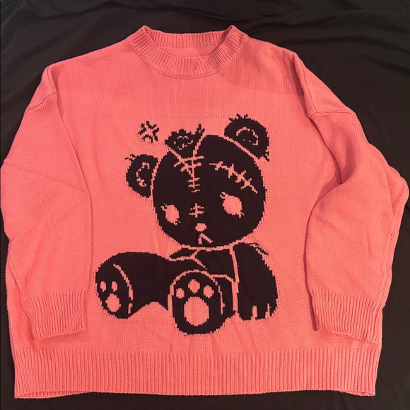 ROMWE Tops - 3/$20 Pink Sweater